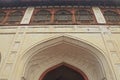 intricate work at unecso world heritage site, red fort, new delhi