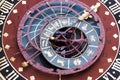 Detail of the Zytglogge Zodiac clock tower in Bern, Switzerland Royalty Free Stock Photo