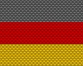 Flag of Germany coarse meshed