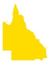 Map of Queensland