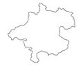 Map of Upper Austria