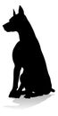 Dog Silhouette Pet Animal