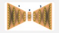 Detailed Autoencoder Network Illustration Encoding, Hidden Layer, and Decoding Royalty Free Stock Photo