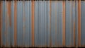 detailed shading with corrugated steel. ai generated Royalty Free Stock Photo
