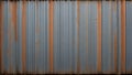 detailed shading with corrugated steel. ai generated Royalty Free Stock Photo