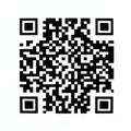 A detailed black and white qr code with distinctive corner markers Royalty Free Stock Photo