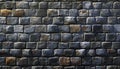 detailed castle brick wall background Royalty Free Stock Photo