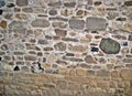 Ancient italian fort brick wall texture background Royalty Free Stock Photo