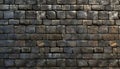 detailed castle brick wall background Royalty Free Stock Photo