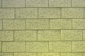 Detailed ceramic brick tile wall background and texture Royalty Free Stock Photo