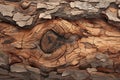 Detailed close up aged tree bark displays captivating textures and patterns Royalty Free Stock Photo