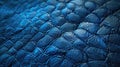Detailed close up of blue leather texture, suitable for backgrounds or textures Royalty Free Stock Photo