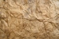 Detailed close-up of brown paper texture, ideal for backgrounds or design projects Royalty Free Stock Photo