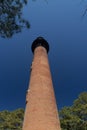 Detailed Close Up Of Curituck Beach Lighthouse Royalty Free Stock Photo