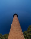 Detailed Close Up Of Curituck Beach Lighthouse Royalty Free Stock Photo