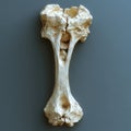 Close-up of Fossilized Bone with Intricate Texture