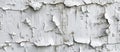 Detailed Close Up of Peeling Paint on White Wall Royalty Free Stock Photo