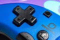 Detailed close up shot of Nintendo Switch Controler MiniBird Gamepad