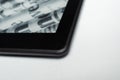 Detailed close up shots of Amazon Kindle Paper White 10th Generation E-ink eBook, Electronic Book