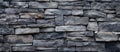 Detailed close up of a stone wall displaying intricate brickwork patterns Royalty Free Stock Photo