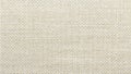 Close up of a natural woven linen fabric texture in light beige material Royalty Free Stock Photo