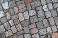 Detailed close views on cobblestone streets and sidewalks in different perspectives