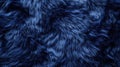 Detailed closeup of a 3D fluffy textured ball with fur Royalty Free Stock Photo