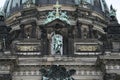 Detailed closeup of the Dome of Berlin Royalty Free Stock Photo