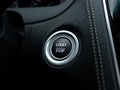 Close Up View Of Car Engine Start Stop Button On Dashboard Royalty Free Stock Photo