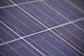 Detailed closeup solar panels - renewable energy, ecology concept