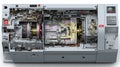 Complex Industrial Machine Interior Detailed View Precision Engineering Royalty Free Stock Photo