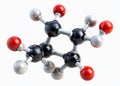 Detailed 3D Molecular Structure of Dimethoxyethane Ethylene Glycol Dimethyl Ether A Visual Exploration of Chemical