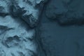 Topographic Blue Royalty Free Stock Photo