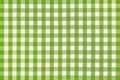 Detailed green picnic cloth Royalty Free Stock Photo