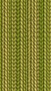 Detailed Green and Yellow Knitted Wool Texture Seamless Pattern Background Royalty Free Stock Photo