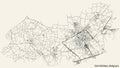 Street roads map of SINT-NIKLAAS, BELGIUM