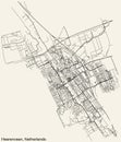 Street roads map of HEERENVEEN, NETHERLANDS