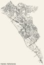 Street roads map of HEERLEN, NETHERLANDS