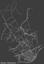 Street roads map of RHEDEN, NETHERLANDS