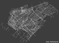 Street roads map of ZEIST, NETHERLANDS