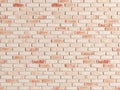 Herringbone Brick Wall Texture with Cream and Rust Accents Royalty Free Stock Photo