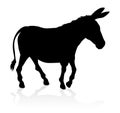 Donkey Animal Silhouette