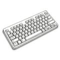 Detailed Illustration of a Compact Computer Keyboard with Standard Layout Royalty Free Stock Photo