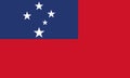 National Flag Samoa