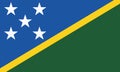 National Flag Solomon Islands