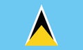 National Flag St. Lucia