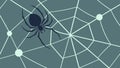 Detailed Spider on Spiderweb, Nature\'s Intricate Design, vector design Generative AI Royalty Free Stock Photo