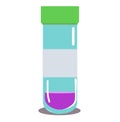 A Colorful and Simple Test Tube