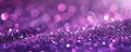 A detailed image of purple glitter with selective focus, highlighting the sharp, reflective Royalty Free Stock Photo