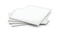 Stack of white paper sheets Royalty Free Stock Photo